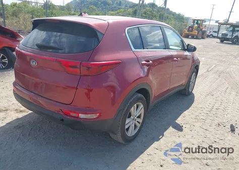 2017 Kia Sportage Lx из США, поврежденный, VIN KNDPMCAC0H7101362